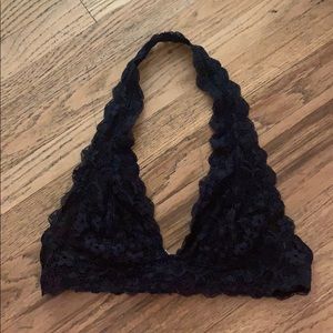 Black free people bralette!